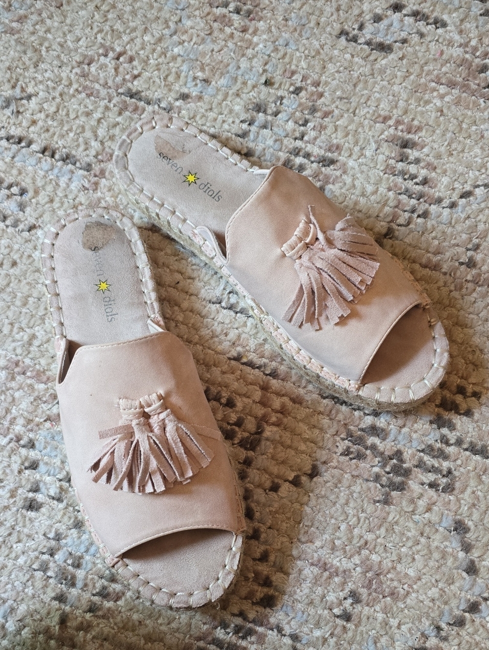 Blush Pink Mules